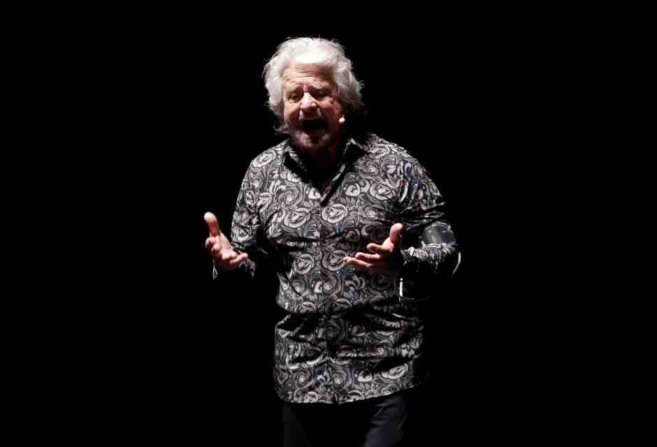 &nbsp;Beppe Grillo - foto Ansa