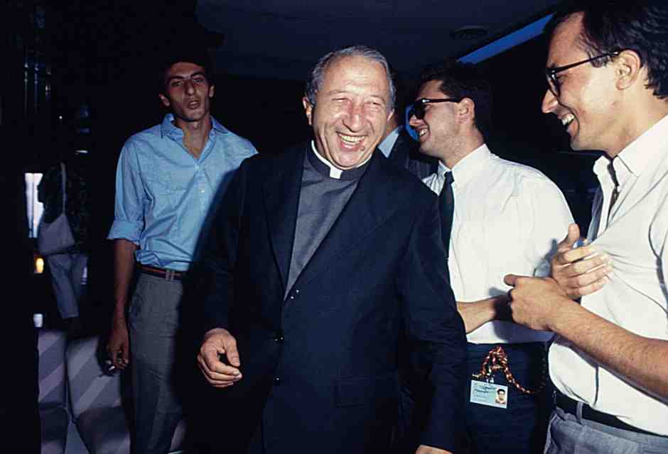  Don Luigi Giussani, il fondatore di Comunione e Liberazione - foto via Getty Images