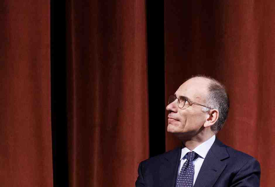 Enrico Letta (foto LaPresse)