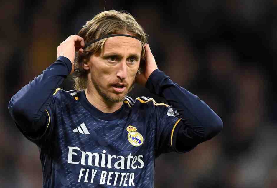 Luka Modric (foto Epa, via Ansa)