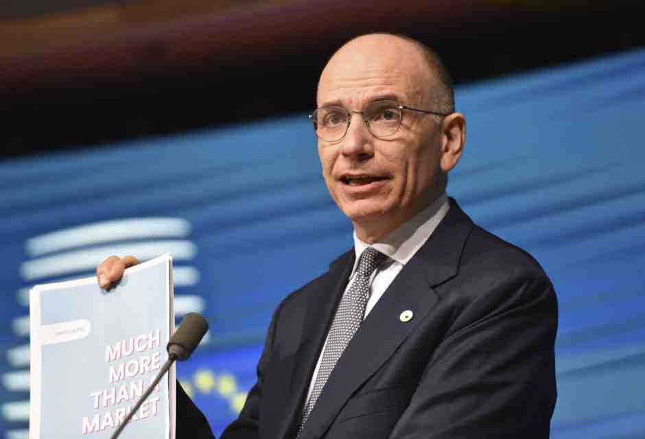  Enrico Letta (LaPresse)