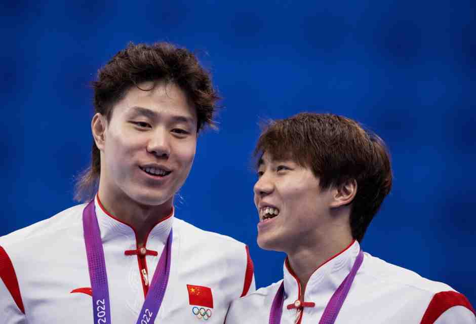 Qin Haiyang e Sun Jiajun (Foto Ansa)&nbsp;<br />