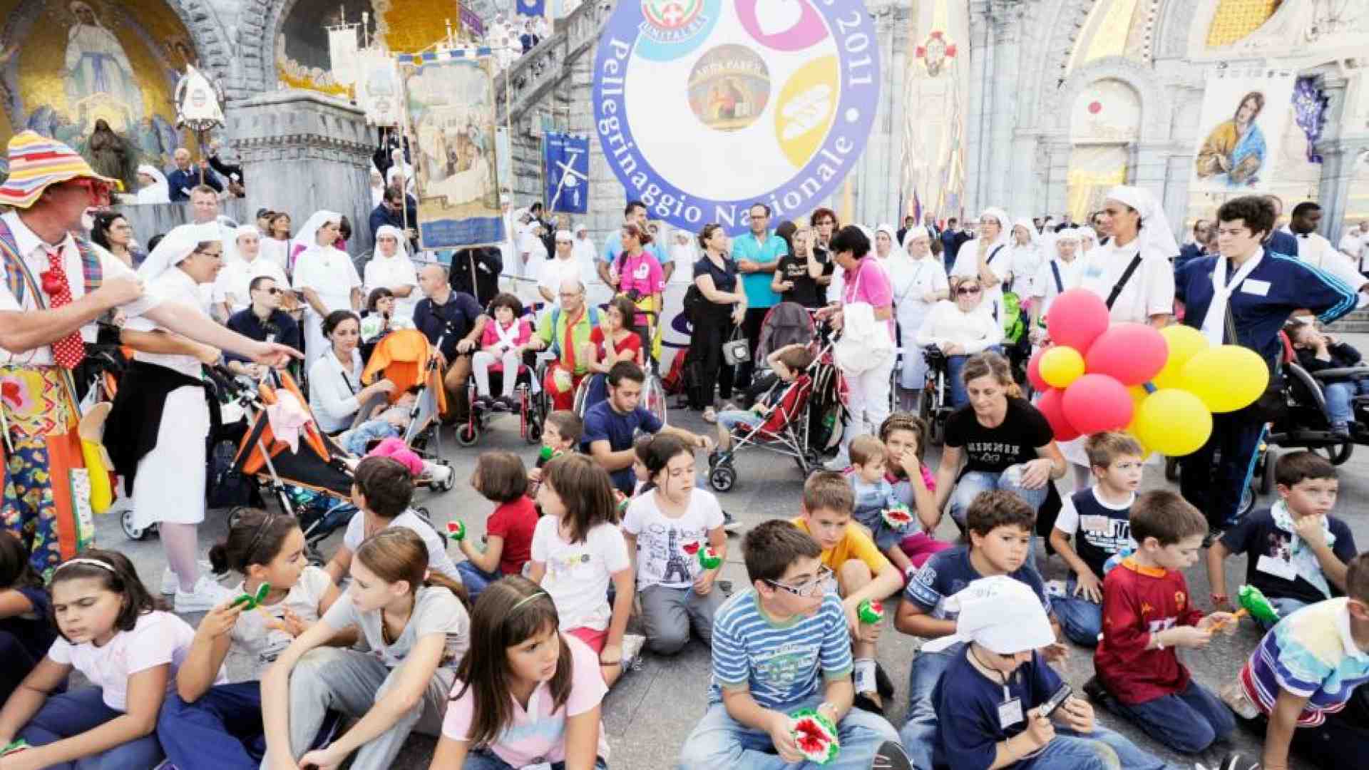 Immagine di Unitalsi. Due treni di bambini in pellegrinaggio a Lourdes