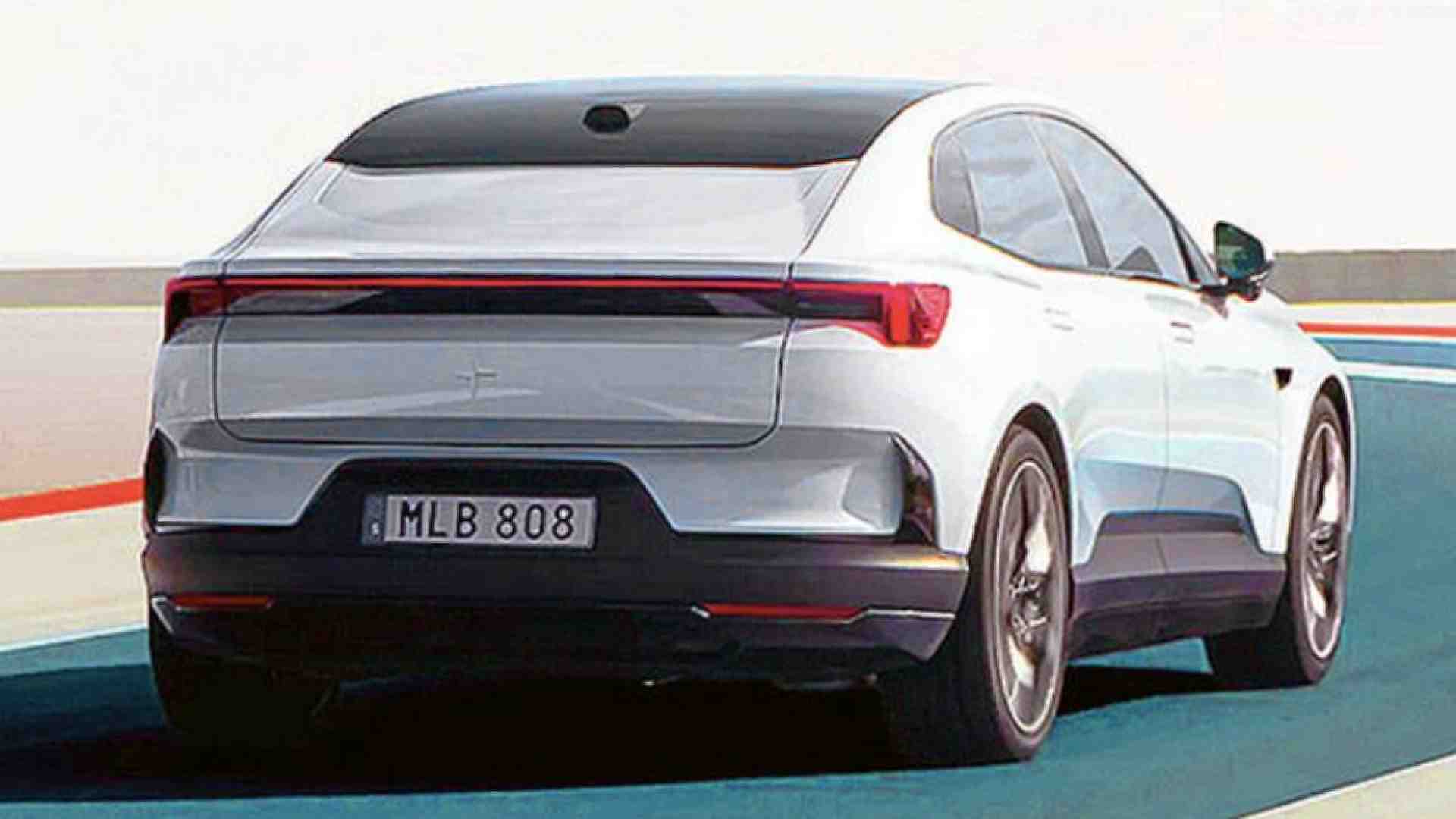 Immagine di Debutta Polestar 4, la prima auto senza lunotto posteriore