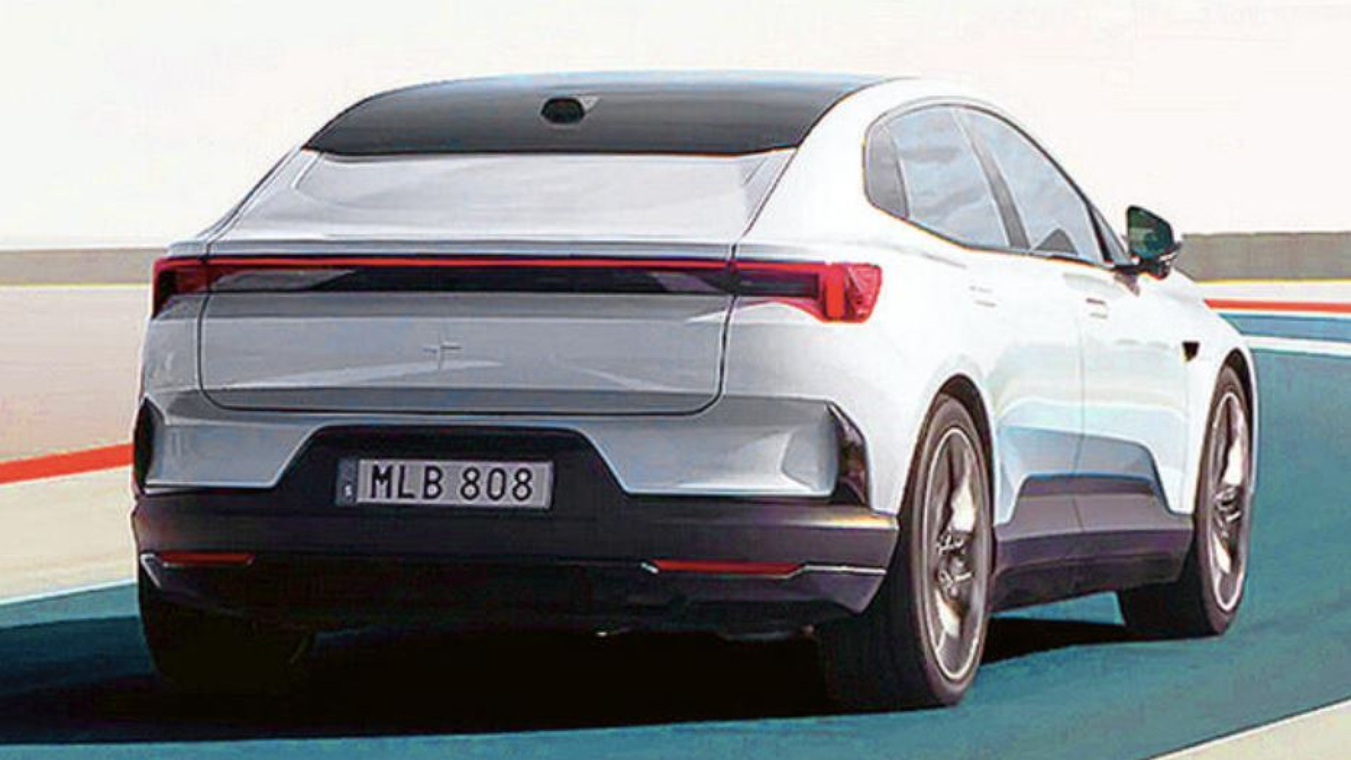 Immagine di Debutta Polestar 4, la prima auto senza lunotto posteriore