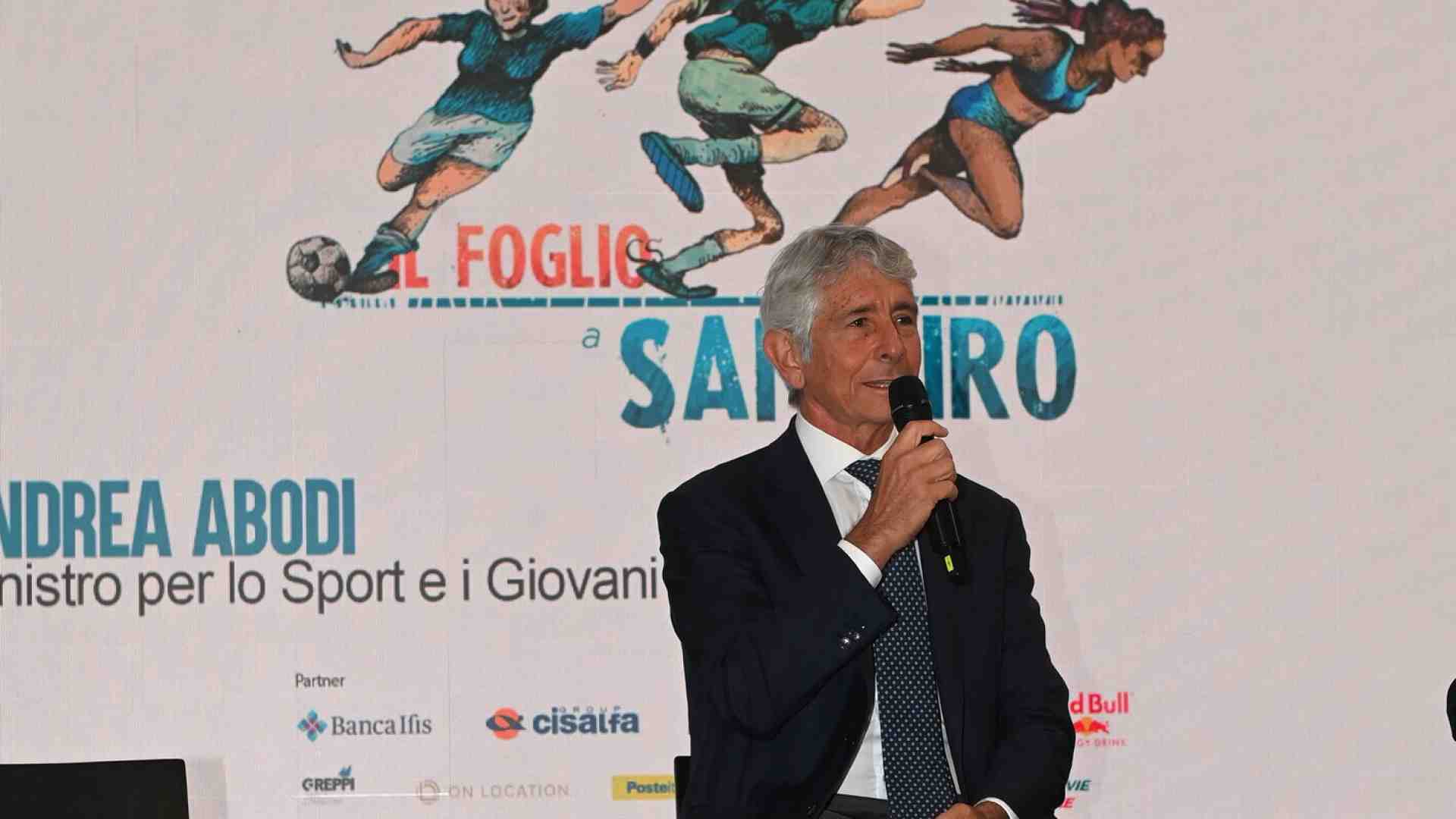 Immagine di “Sinner un esempio valoriale per l’Italia", dice Abodi al Foglio a San Siro