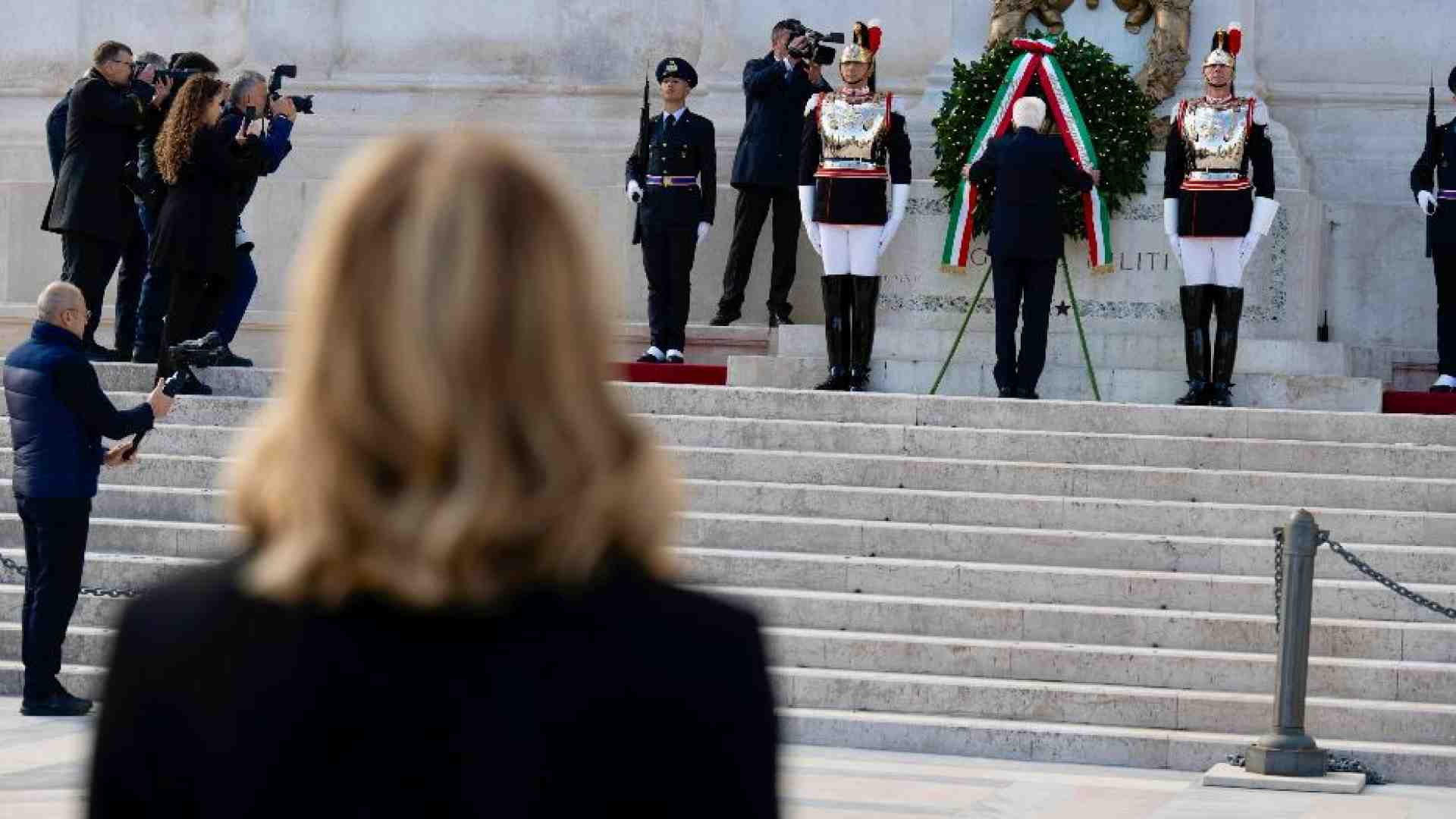 Immagine di Meloni: la fine del fascismo pose le basi per la democrazia