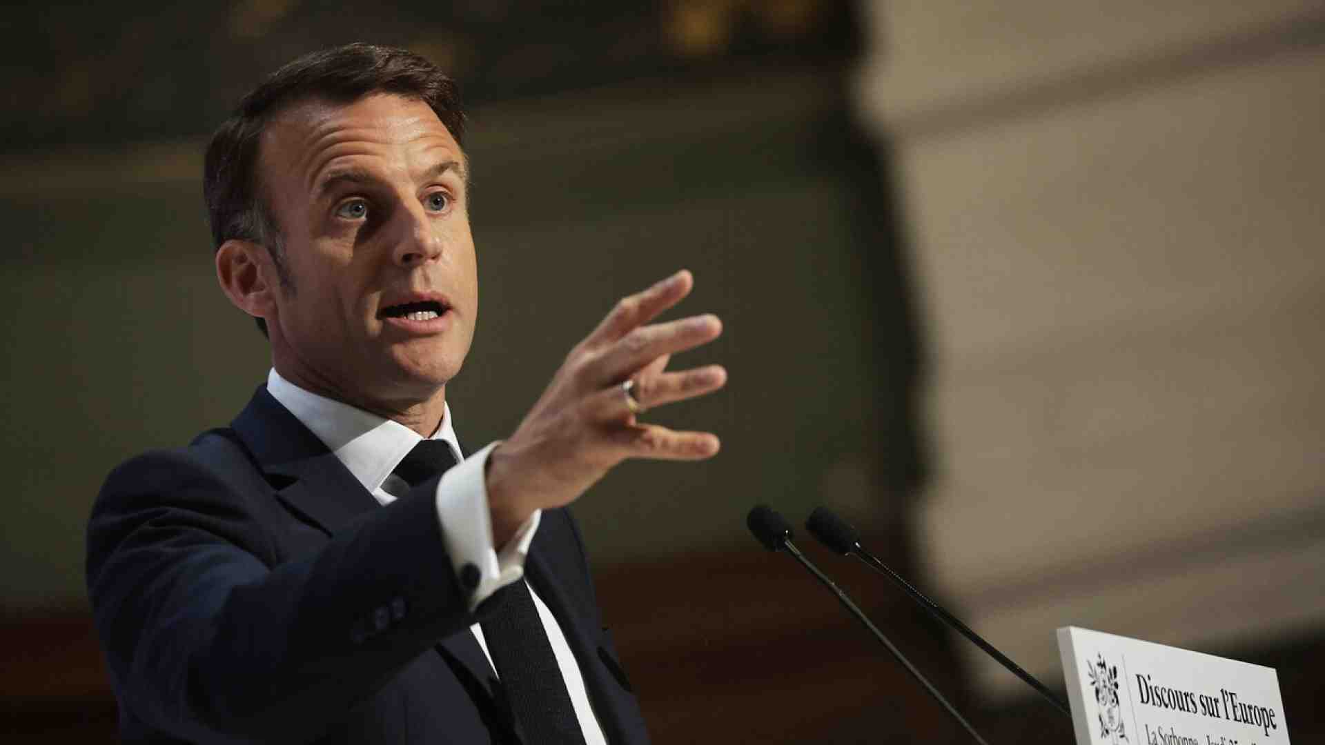 Immagine di "La nostra Europa può morire: dipende dalle nostre scelte". Il discorso di Macron