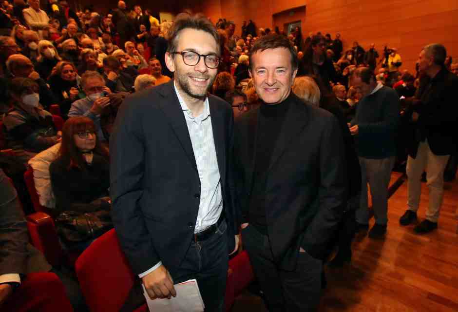 Pierfrancesco Maran e Giorgio Gori (Ansa)