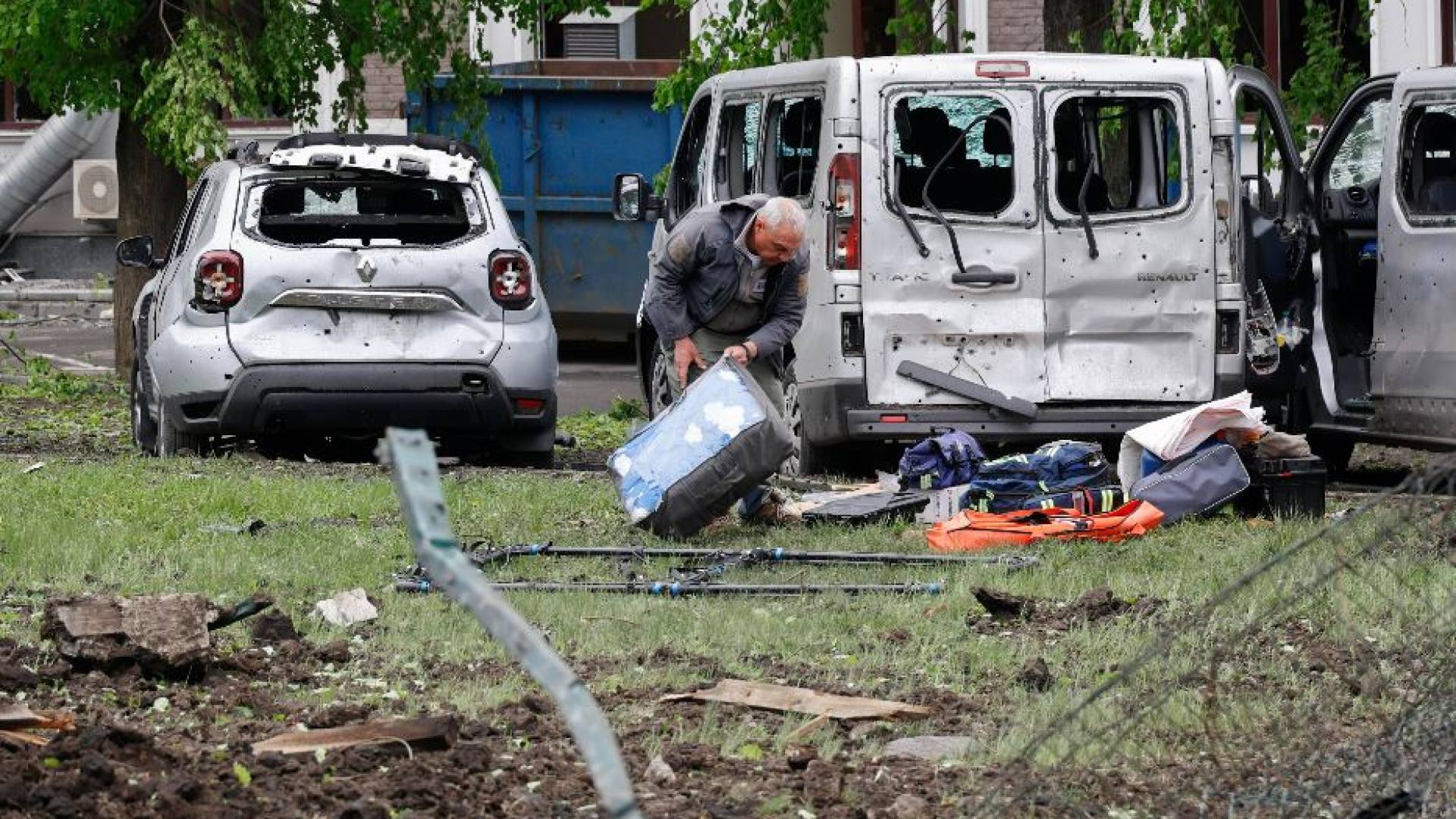 Immagine di Raid russi sulle centrali elettriche. E dagli Usa arrivano altri Patriot