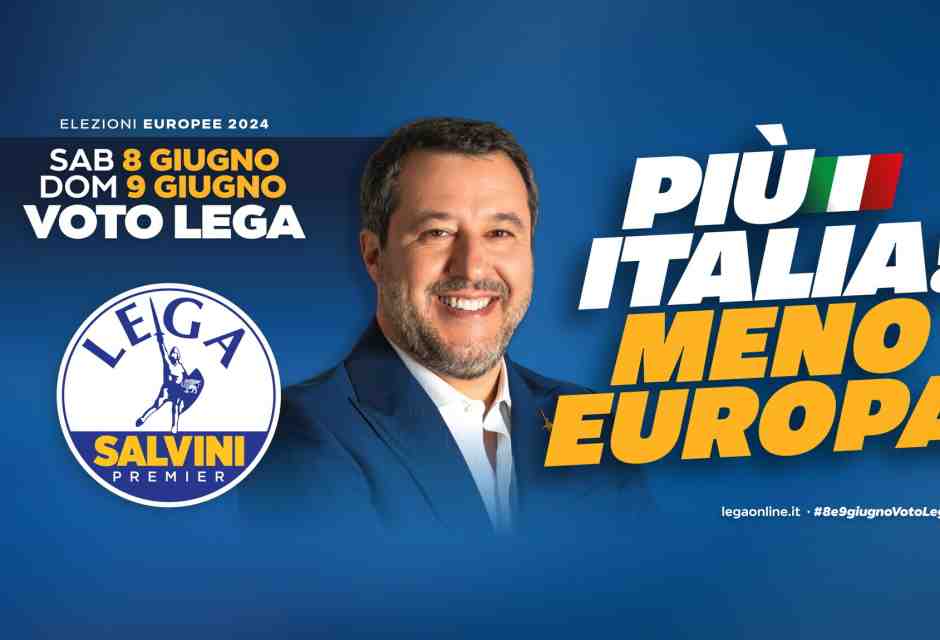 Il dito è Roberto Vannacci, la luna è Matteo Salvini. Un manifesto rivelatore