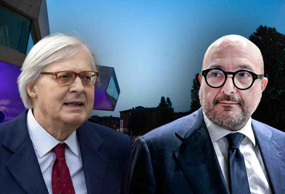 La pace di Strasburgo fra Sangiuliano e Sgarbi. Il critico in una nota: "Stimo Gennaro, sono suo amico"