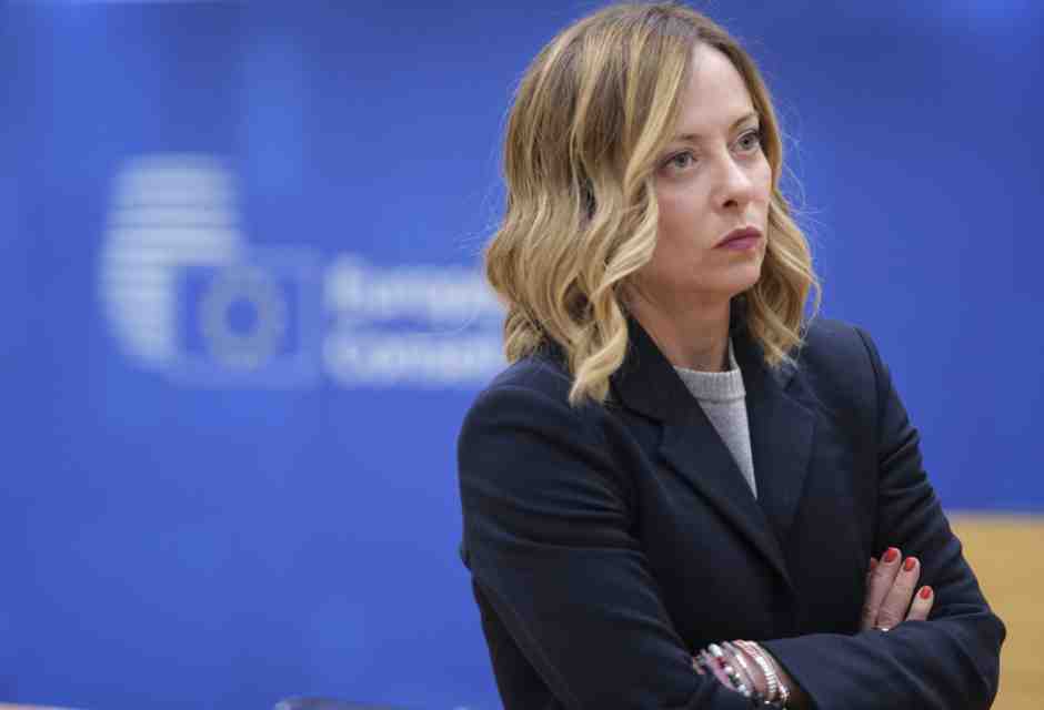  La premier Giorgia Meloni - Getty Images