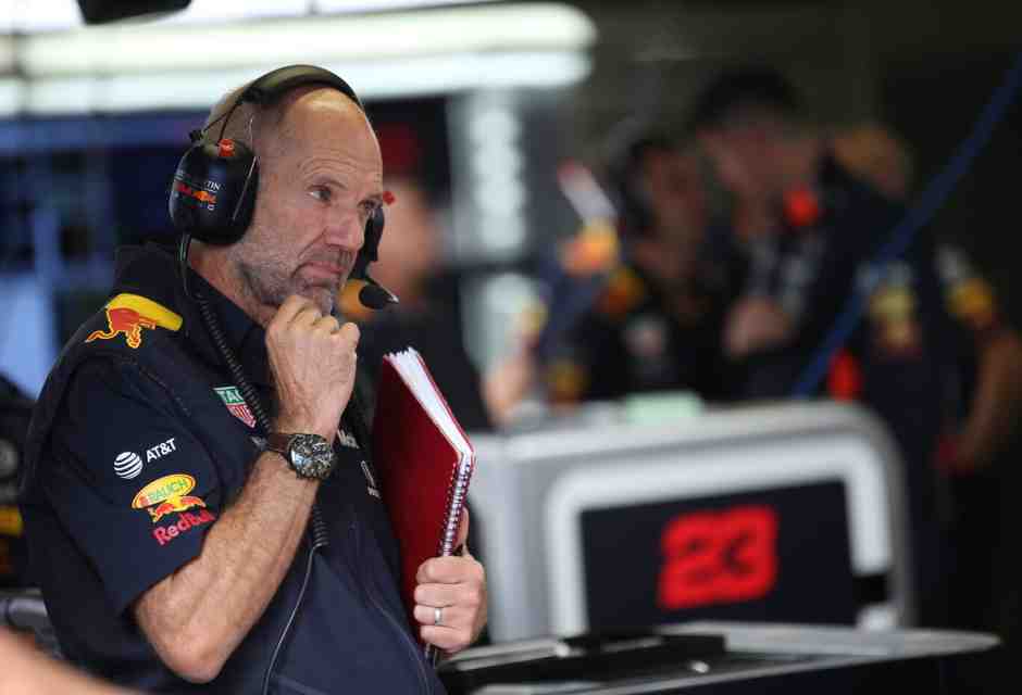 Adrian Newey (foto Ap, via LaPresse)
