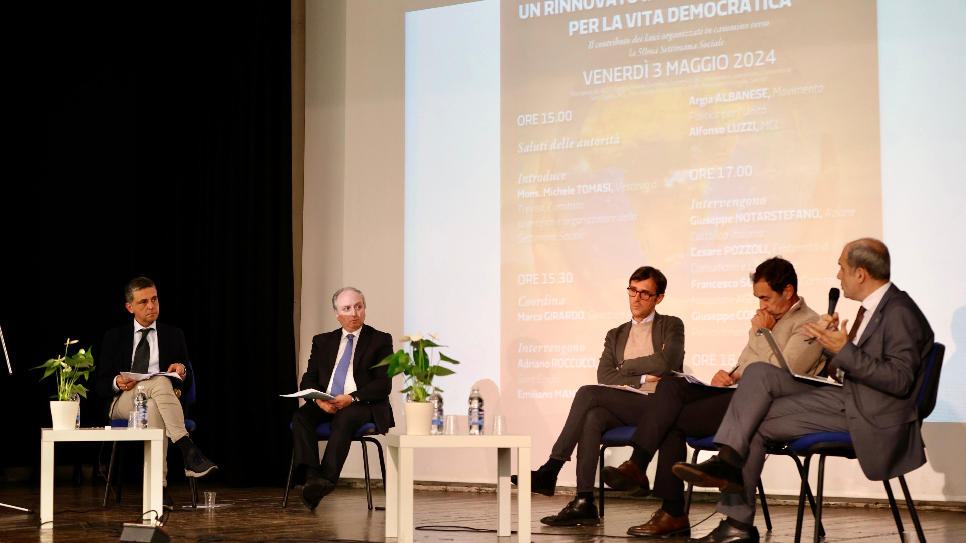 Immagine di «La politica non è un tabù, la priorità è la pace»