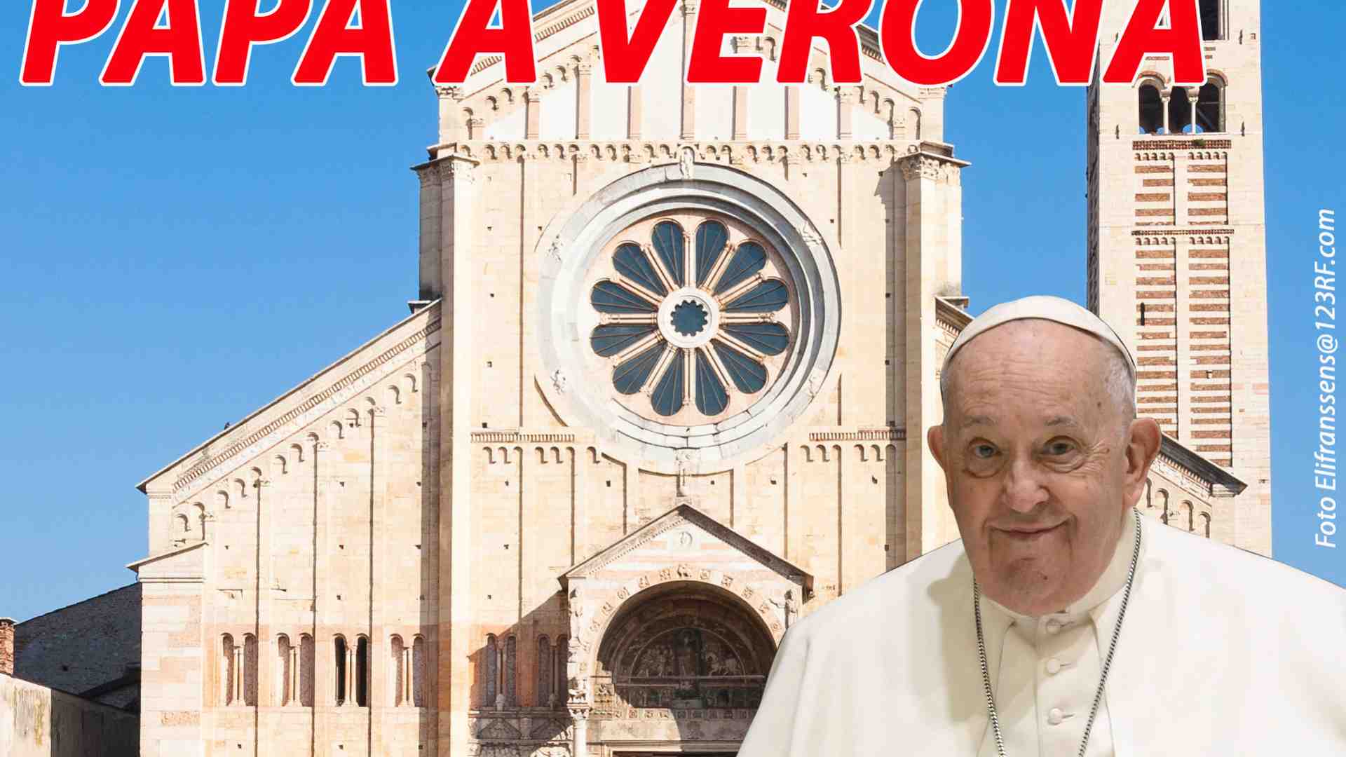 Immagine di Francesco a Verona: una visita all’insegna di “Giustizia e pace”