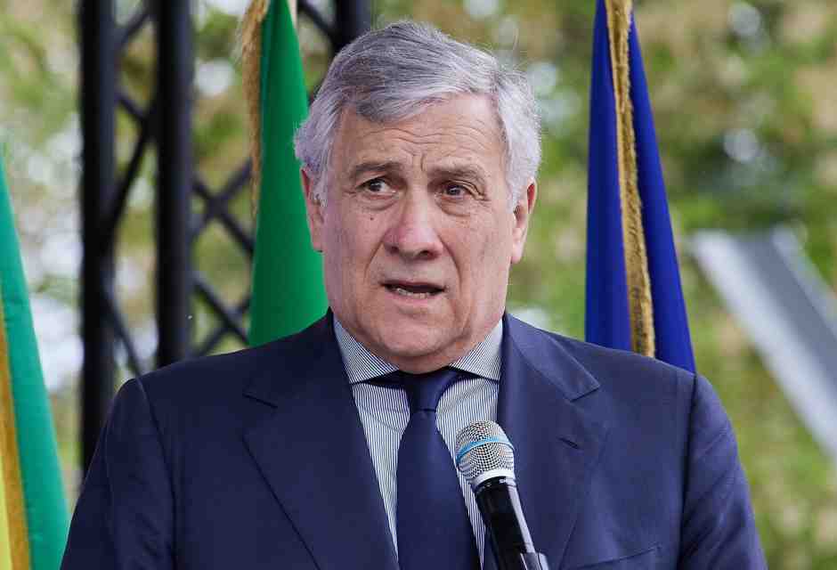 Antonio Tajani - foto via Getty Images