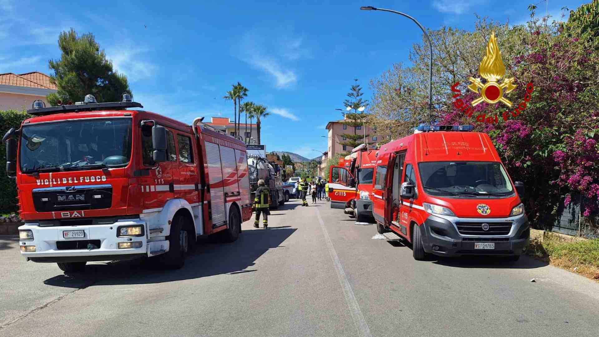 Immagine di Cinque operai sono morti vicino a Palermo mentre lavoravano all'interno della rete fognaria
