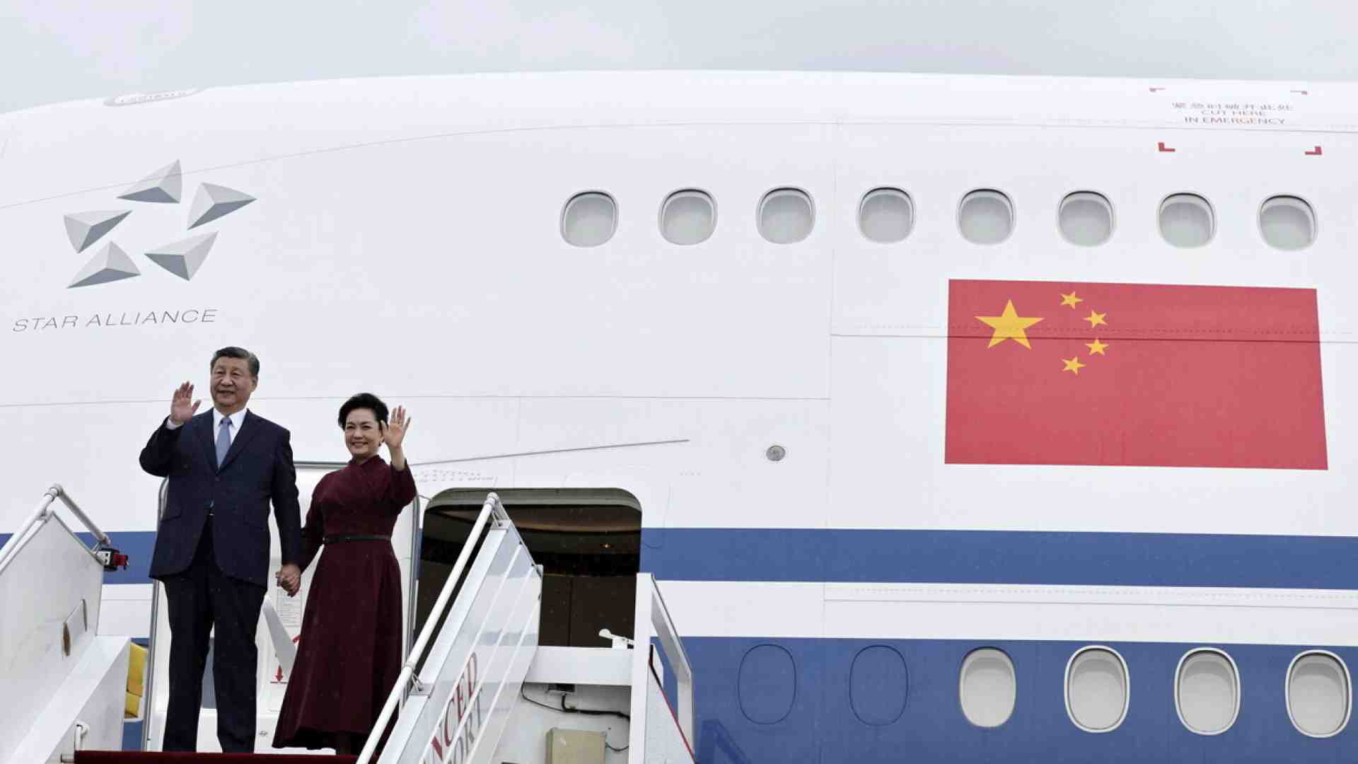 Immagine di Xi Jinping in Francia: economia e Ucraina al centro dell'incontro con Macron