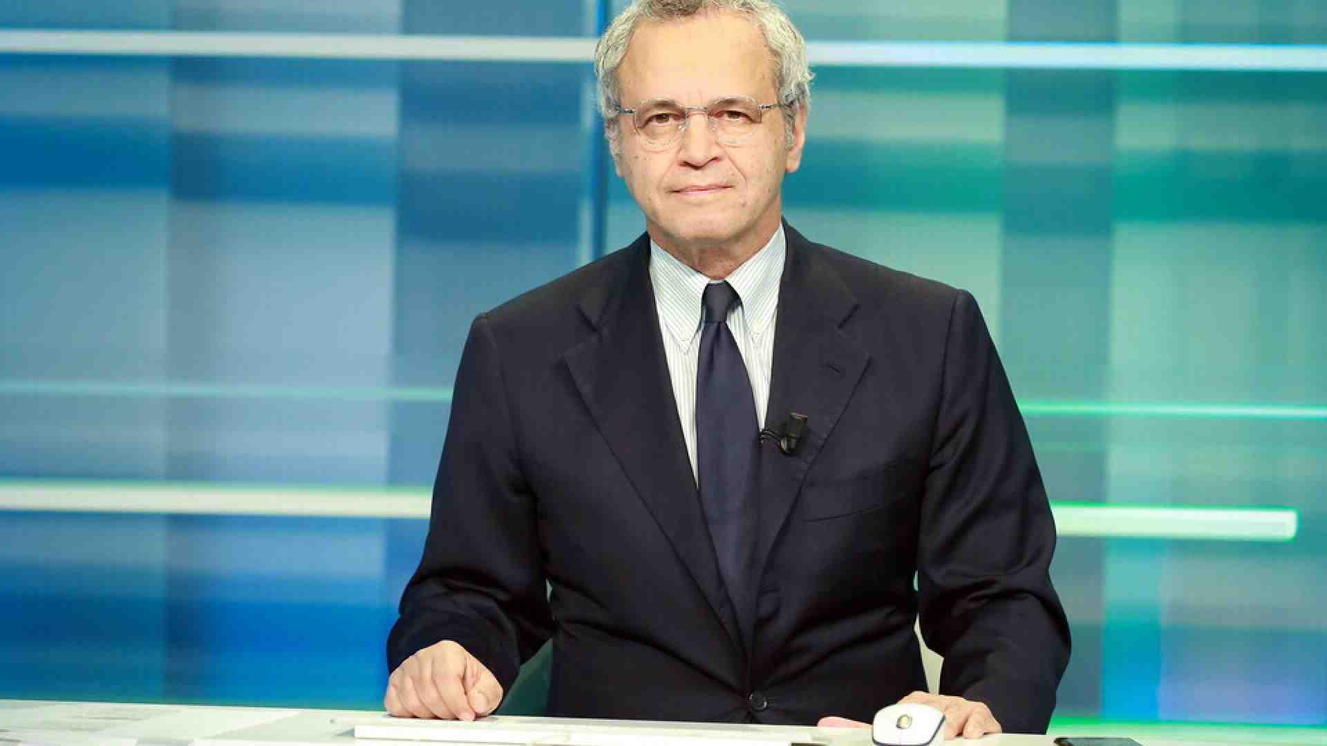 Immagine di L'ultimatum di Mentana a La7: se l'azienda resta in silenzio su Gruber ne trarrò le conseguenze