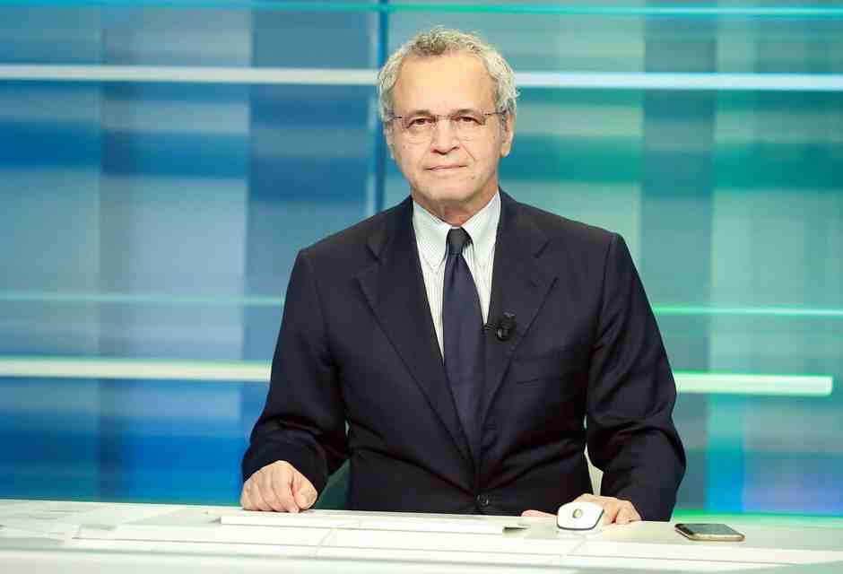 Enrico Mentana - foto LaPresse