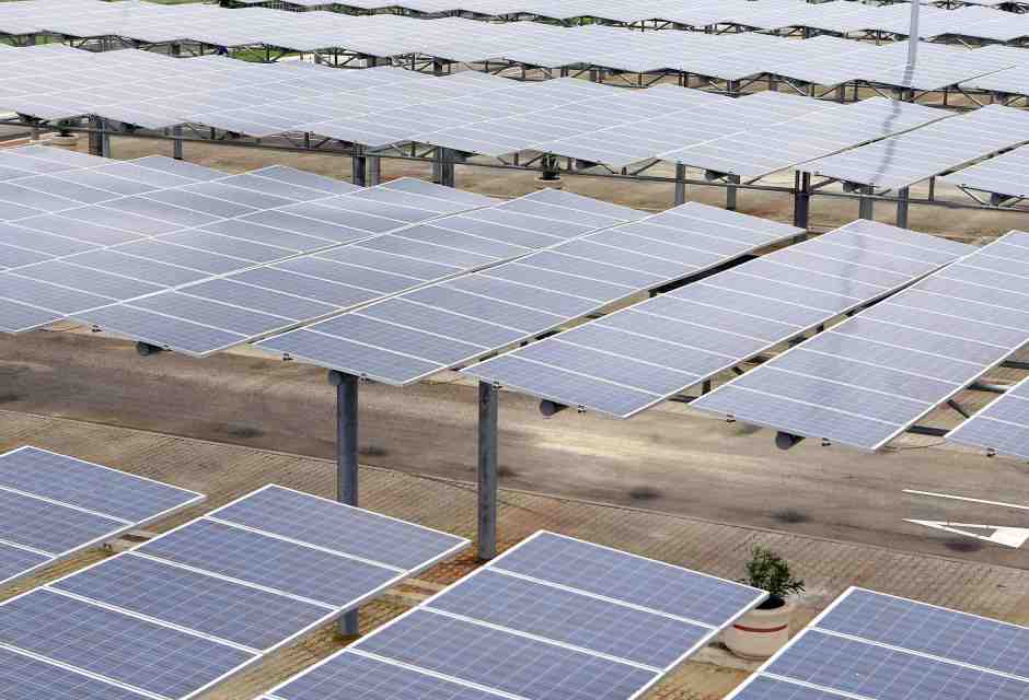 Impianto fotovoltaico - foto LaPresse