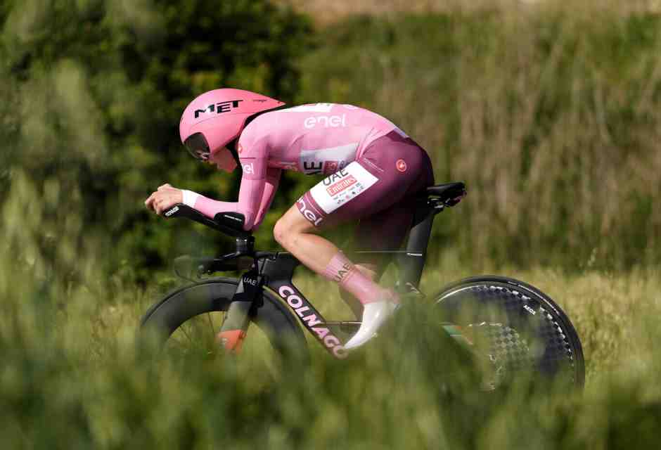 Tadej Pogacar ha vinto la 7a tappa del Giro d'Italia 2024 (foto LaPresse)
