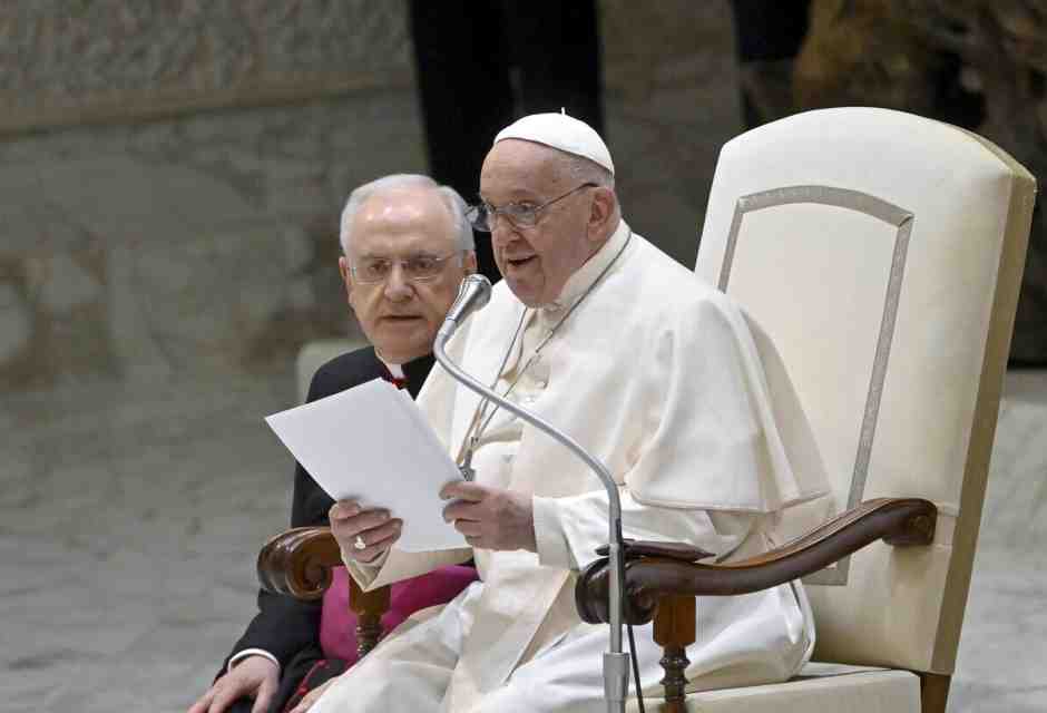 Papa Francesco (foto Ansa)
