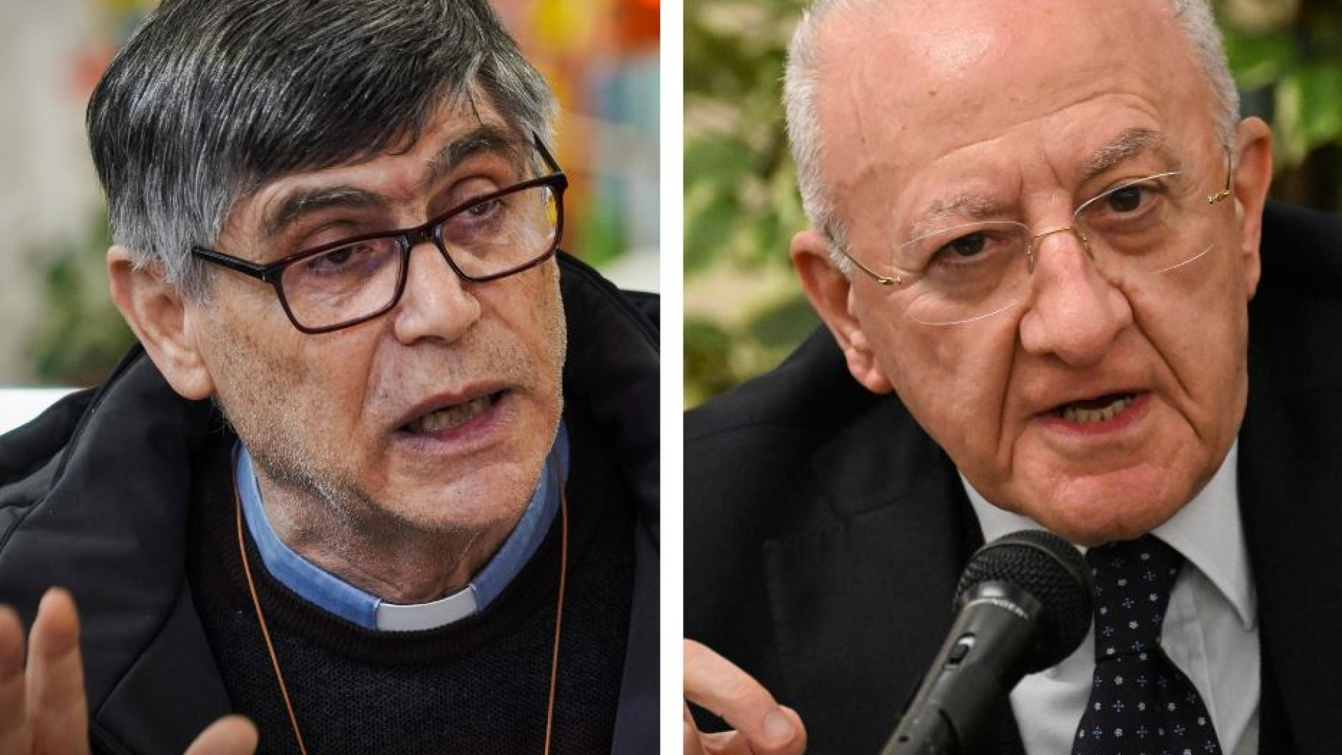 Immagine di Patriciello: «Caro De Luca, lei non offende me ma la mia povera gente»