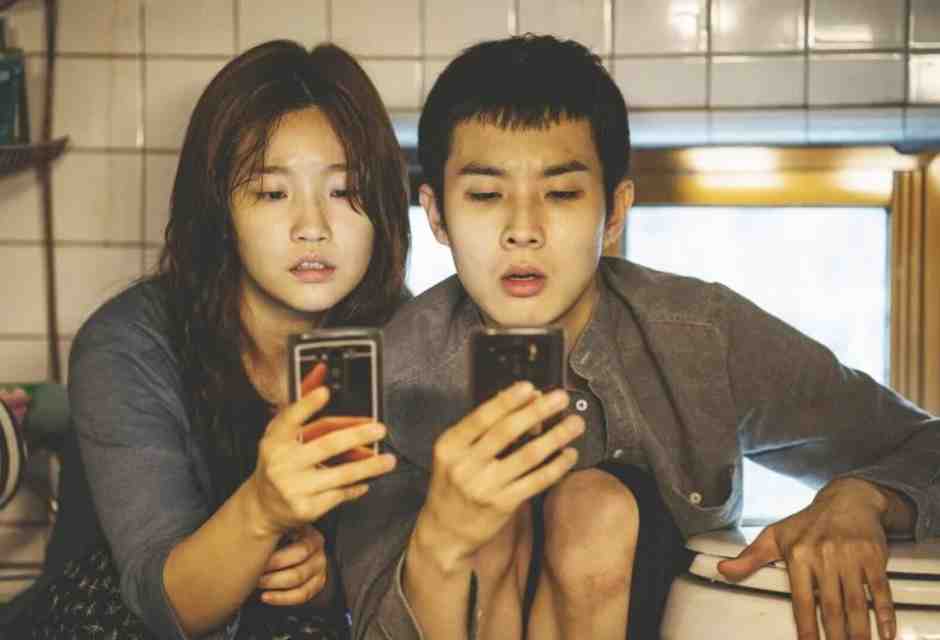 Una scena di Parasite, film del 2019 diretto da Bong Joon-ho <br />