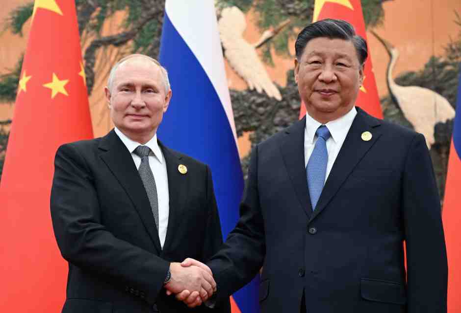 Putin e Xi Jinping - foto LaPresse