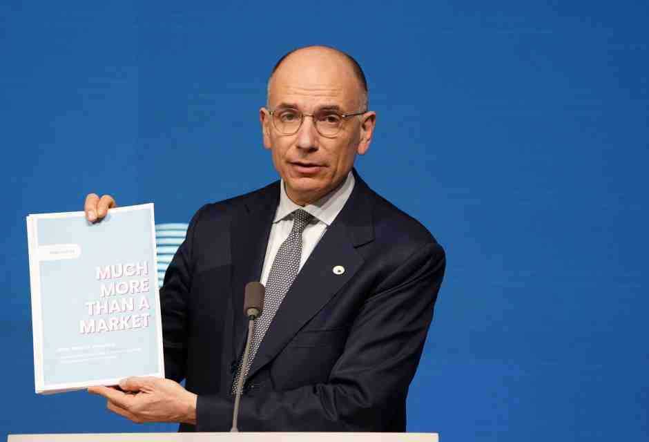  Enrico Letta - foto via Getty Images