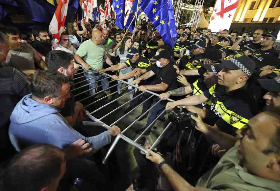 Proteste in Georgia (LaPresse)