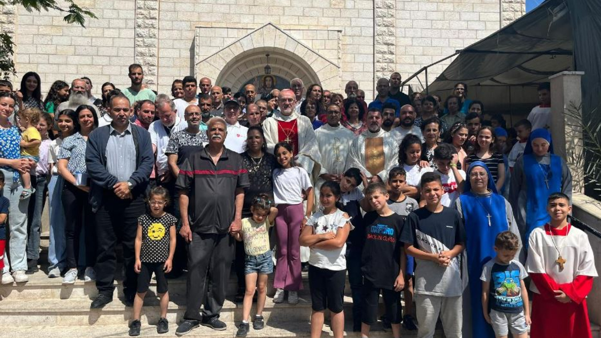 Immagine di Il cardinale Pizzaballa è entrato a Gaza
