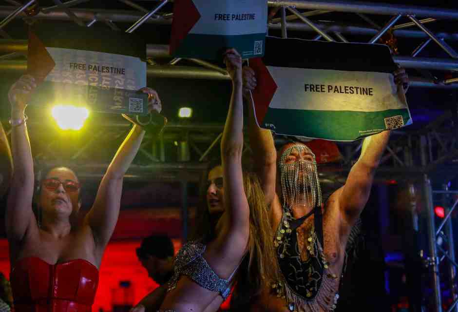 Il rapporto del 2021 sull&rsquo;accettazione Lgbt di Berkeley ha classificato Israele al 44esimo posto su 175 paesi, mentre la Palestina &egrave; 130esima (foto Getty)&nbsp;<br />