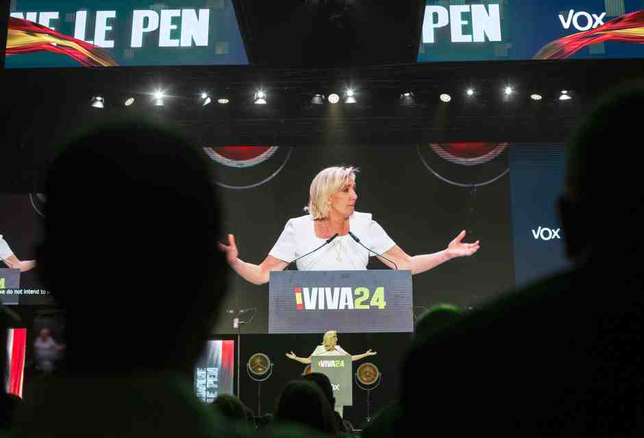 Marine Le Pen - foto via Getty Images