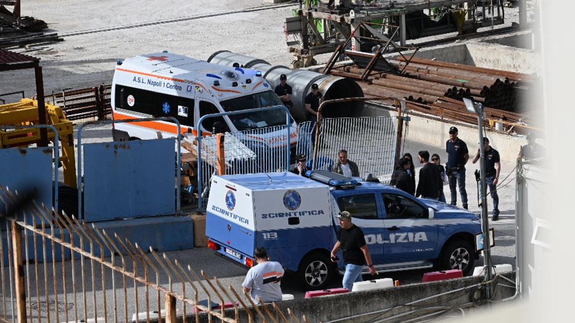 Immagine di Un operaio è morto in un incidente nel cantiere della metro