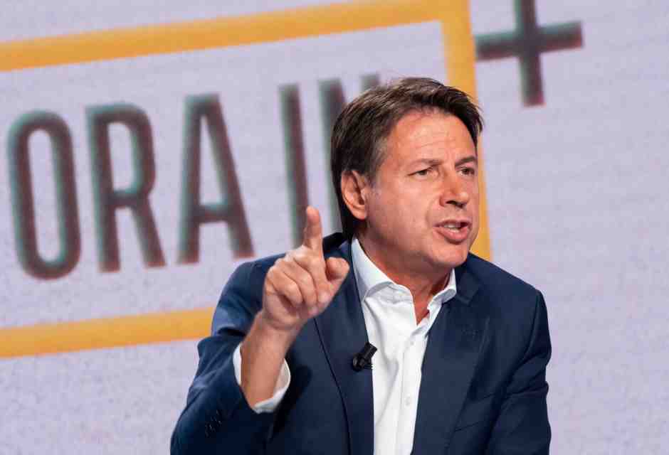 Giuseppe Conte - foto LaPresse