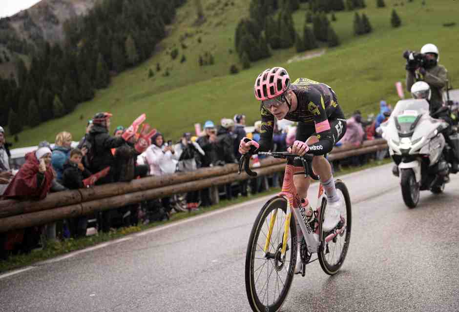 Georg Steinhauser ha vinto la 17a tappa del Giro d'Italia 2024 (foto LaPresse)<br />