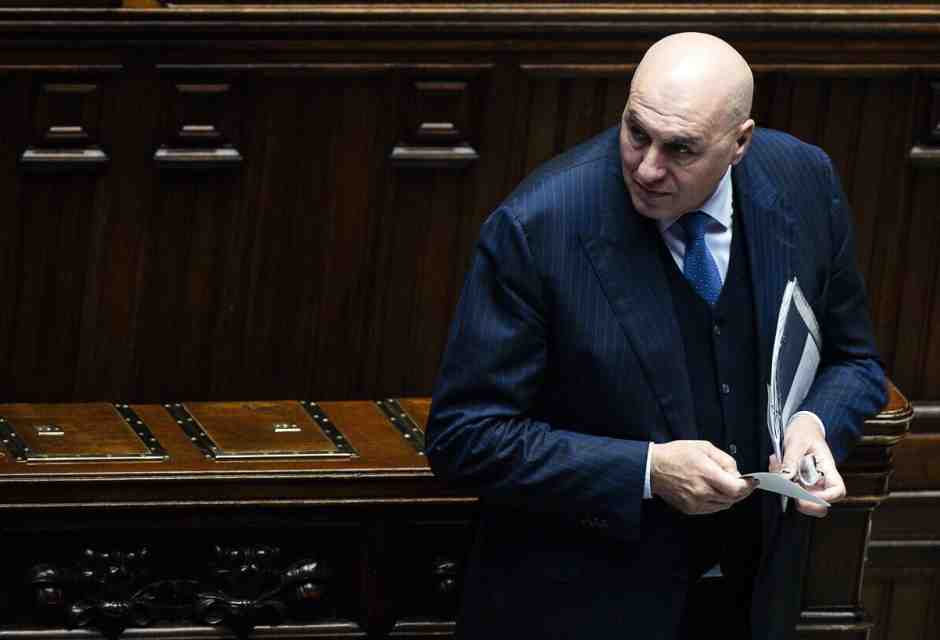 &nbsp;Il ministro della Difesa Guido Crosetto - foto Ansa