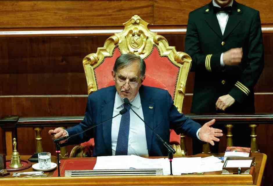  Il presidente del Senato Ignazio La Russa - foto Ansa