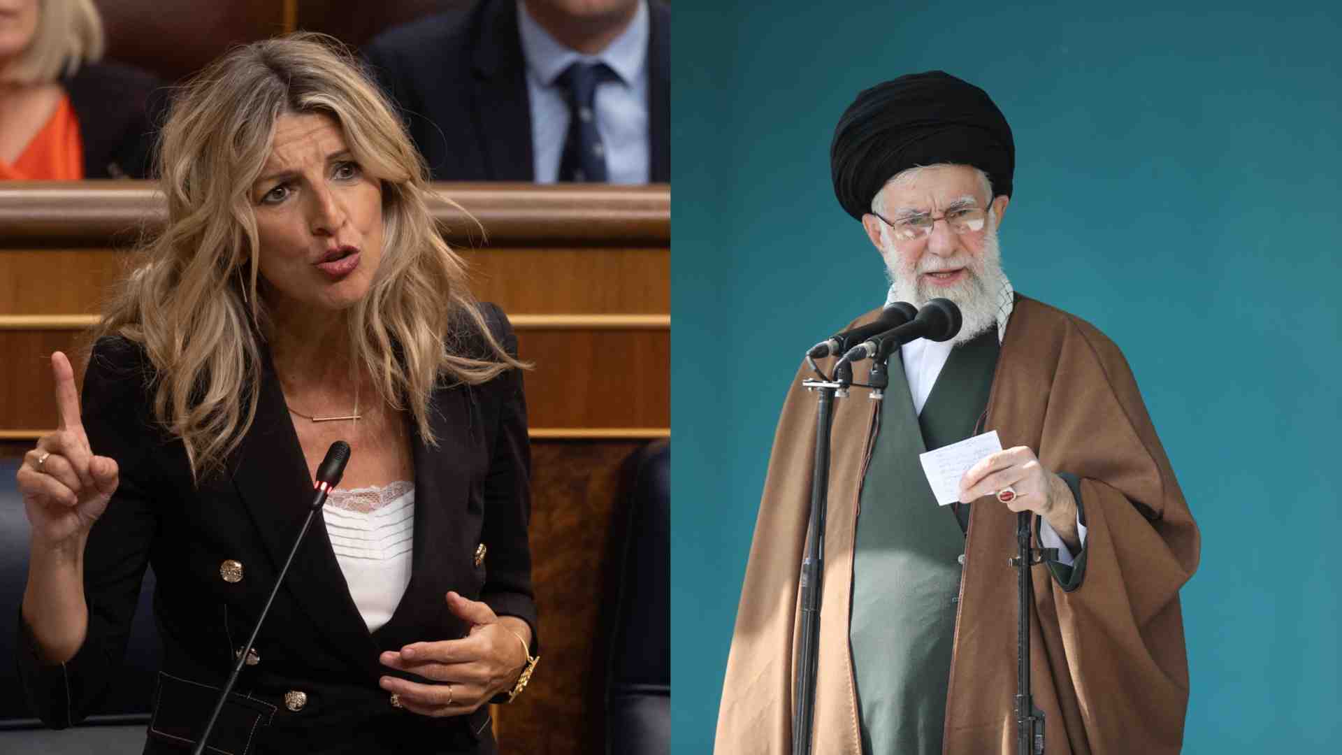Immagine di Così la ministra del Lavoro spagnola e Ali Khamenei parlano la stessa lingua