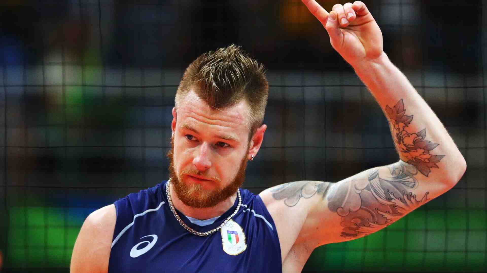 Immagine di Ivan Zaytsev costruisce un sogno sulla sabbia