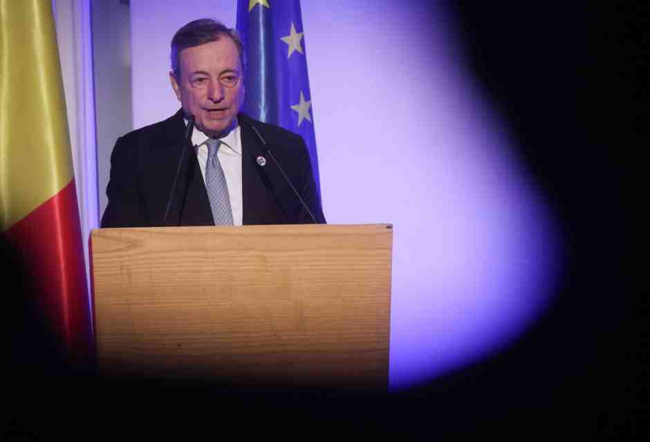 &nbsp;Mario Draghi - foto Ansa