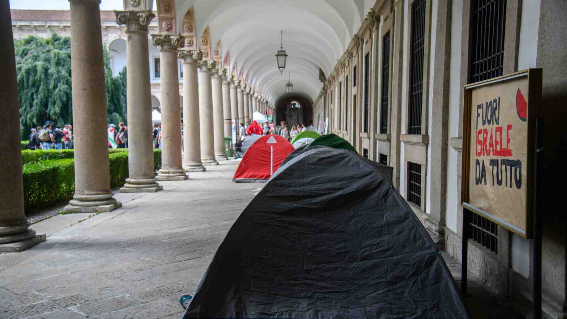Immagine di Il risveglio della Statale di Milano su Israele