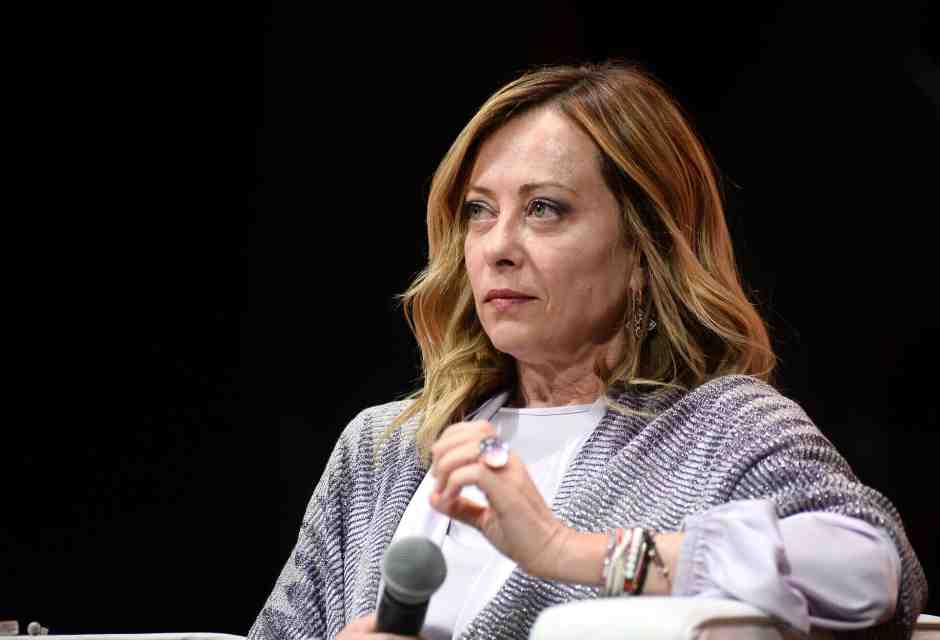 &nbsp;Giorgia Meloni - foto via Getty Images