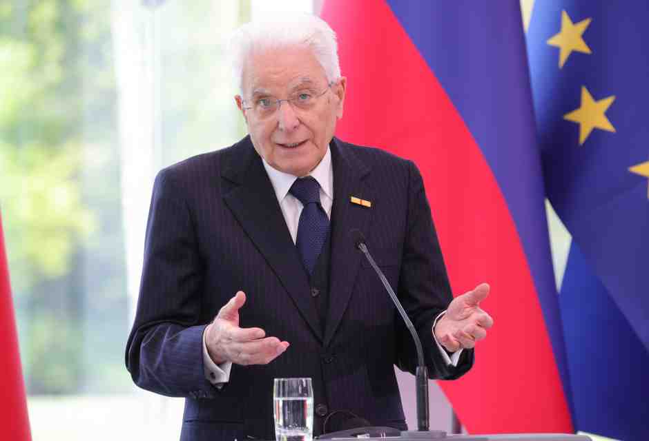 &nbsp;Sergio Mattarella - foto via Getty Images