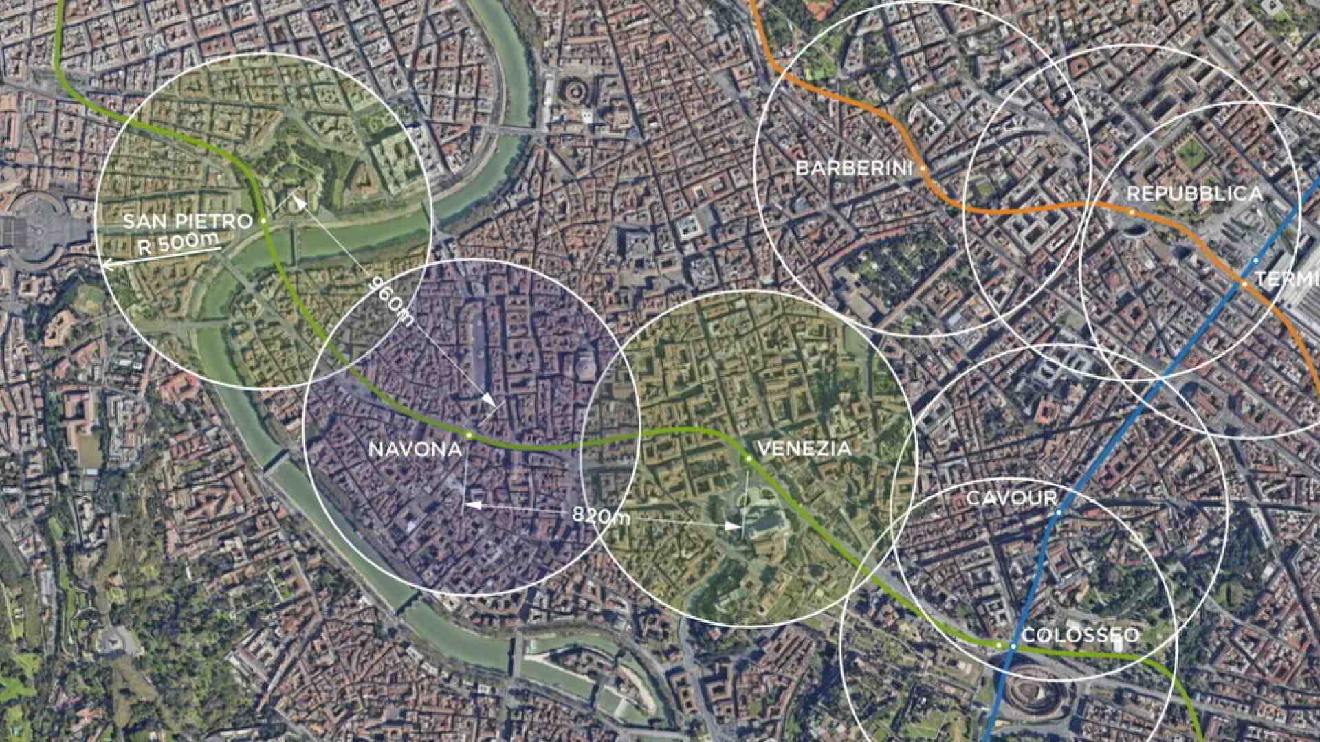 Immagine di Metro C, l'Assemblea capitolina vota all'unanimità per la "stazione baricentrica"