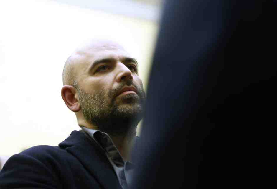 Roberto Saviano (foto LaPresse)