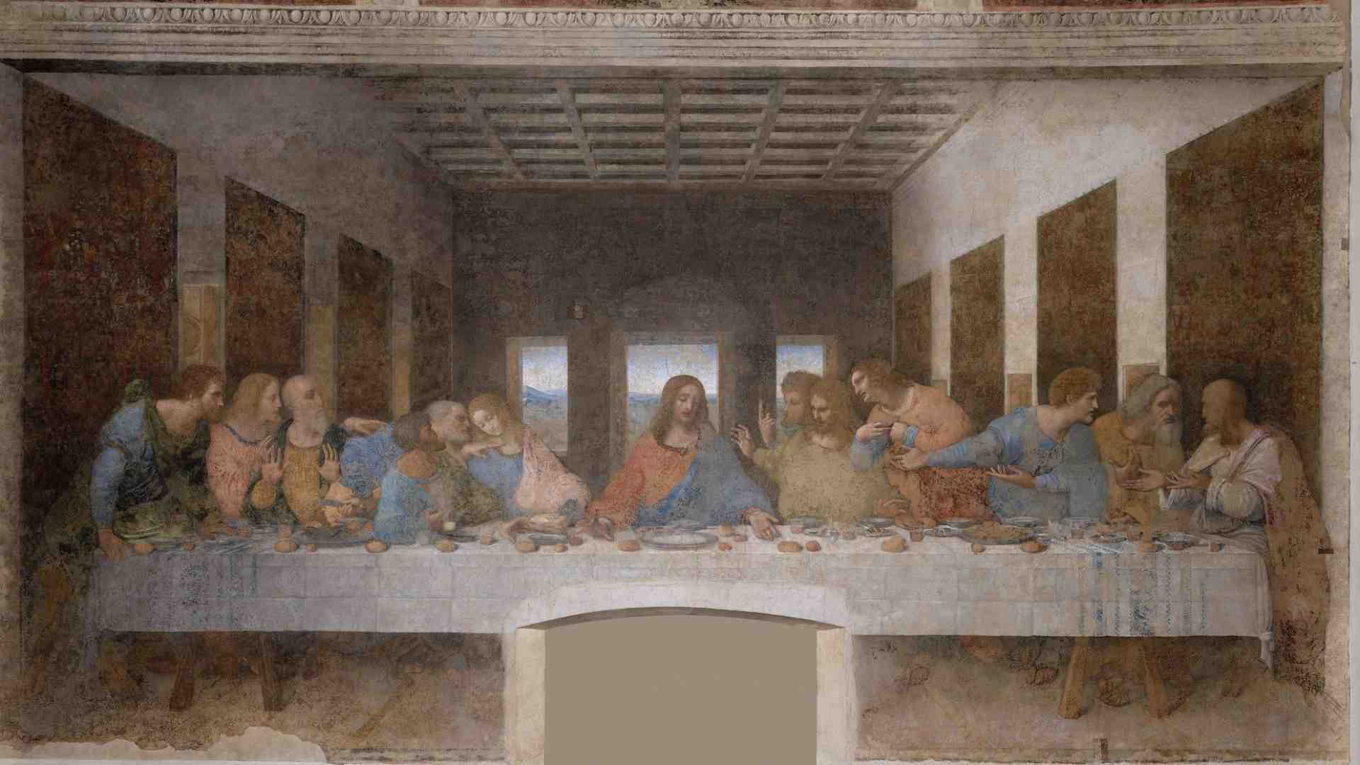 Immagine di Nello spezzare il pane Gesù mostra il dono di sé